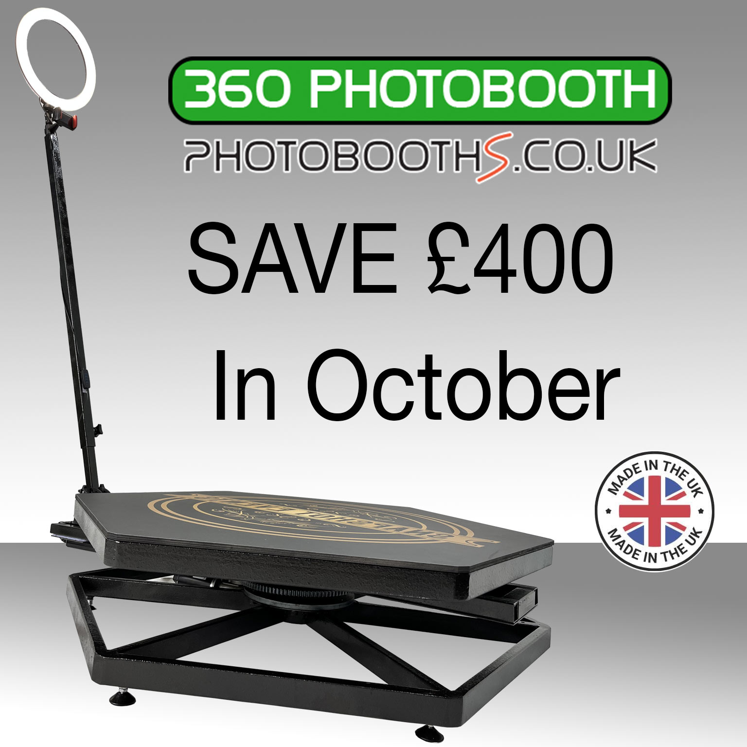 360 Photobooth Offer October 2024