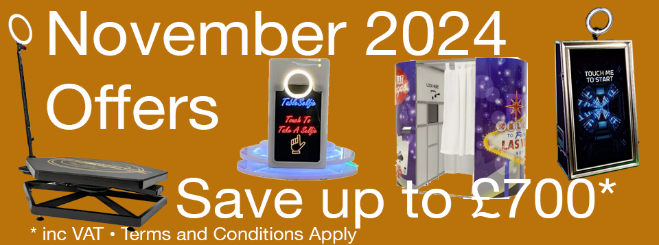 Photobooths November 2024 Offer